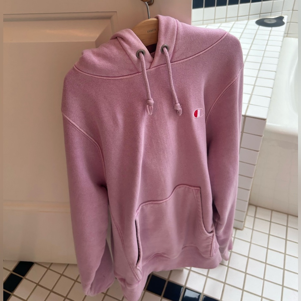 champion pinkish purple sweatshirt size xs